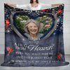 Personalized A Hug From Heaven Custom Photo Memorial Blanket CH07 896454