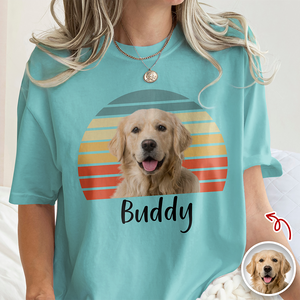 Custom Dog Photo Retro Comfort Shirt TH10 896143