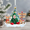Custom Baby Face First Christmas 2026 Acrylic Ornament, Personalized Baby Keepsake LM32 669835