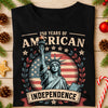Statue of Liberty 250 Years Independence Day 2026 Dark Shirt LM32 895293