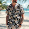 Custom Photo Funny Cat Family Tropical Hawaii Shirt HA75 892288