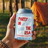 Custom Family Name Party In The USA Can Cooler HO82 902910