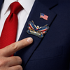 Personalized Name US 250 Patriotic Eagle 1776–2026 Acrylic Pin HO82 901868