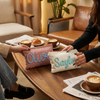 Personalized Name Chenille Travel Makeup Bag - Gift For Mom, Girlfriend, Women, Summer Gift HO82 902066
