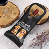 The Man The Myth The Snack Dealer Custom Photo Dog Dad Leather Wine Bag LM32 893875