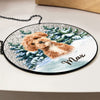 Custom Photo Dog Stained Glass Suncatcher For Christmas HA75 897056