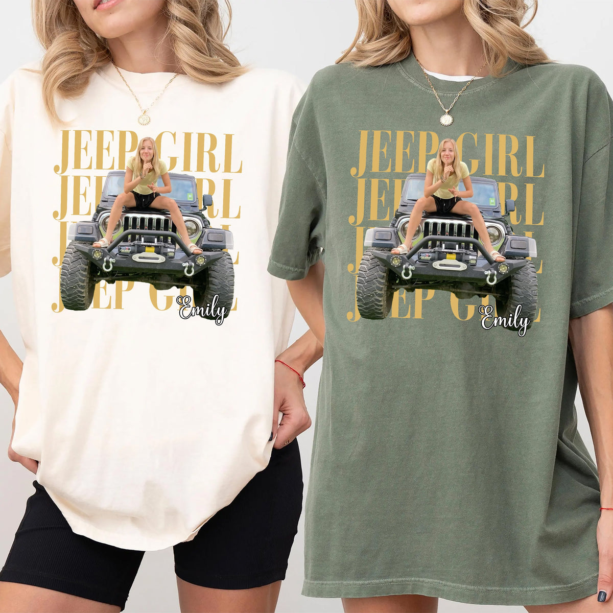 Custom Photo Jeep Hair Don't Care Comfort Shirt For For Jeep Girl, Car Lover TH10 170693