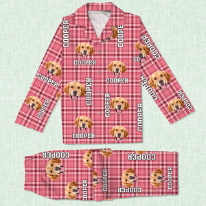 Custom Dog Photo Fluffy Pajamas Gift for Dog Lovers CH07 896268