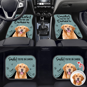 Custom Dog Photo Car Floor Mat For Dog Lovers HO82 894464