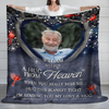 Personalized A Hug From Heaven Custom Photo Memorial Blanket CH07 896454
