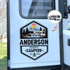 Personalized Family Adventures RV Decal - Gift For Campers HO82 902932