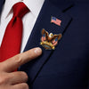 Custom Name 250 Years Of Freedom USA Anniversary Eagle Acrylic Pin LM32 899573