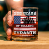 250 Years USA 250th Anniversary America Celebration Whiskey Glass CH07 896746