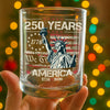 Celebrate Our America 250th Anniversary We The People Whiskey Glass CH07 896718