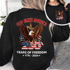 God Bless America - Celebrate 250 Years Of Freedom 1776 - 2026 Back & Front Dark Shirt CH07 910532