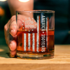 250 Years America Flag 250th Birthday 1776-2026 Whiskey Glass HO82 894784