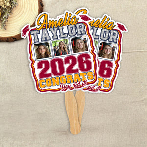 Custom Photo Graduation Favors Senior Night Fans HO82 893570