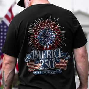 America 250 Firework Back Shirt TH10 894639