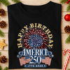 America 250 Semiquincentennial Fireworks Celebration Dark Shirt HO82 894604