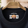 Custom Photo Dog Cat Dad Mom Neck Print Back Shirt LM32 899409