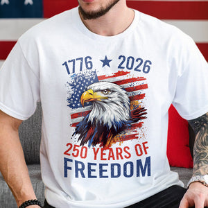America Semiquincentennial 250 Years Of Freedom Bright Shirt CH07 896686