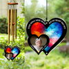Custom Photo Hear The Wind And Think Of Me Personalized Wind Chime, Memorial Gift CH07 896050