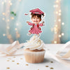 Custom Kids Face Class of 2026 Graduation Decoration Funny Cupcake Toppers LM32 893289
