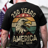 250 Years Of America Back Shirt TH10 894615