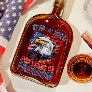 America Semiquincentennial 250 Years Of Freedom Whiskey Bottle CH07 896704