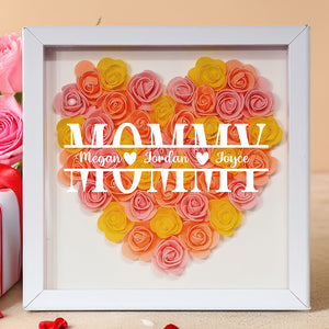 Personalized Mommy Flower Shadow Box For Mother's Day LM32 893279