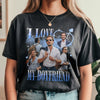 Custom Photo I Love My Boyfriend/Girlfriend Vintage Style Couple Comfort Shirt HO82 894902