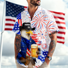 Personalized Name America 250th Birthday US Flag Hawaii Shirt HA75 921002