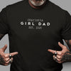 Custom Name Girl Dad Comfort Shirt - Personalized Father’s Day Gift TH10 169695