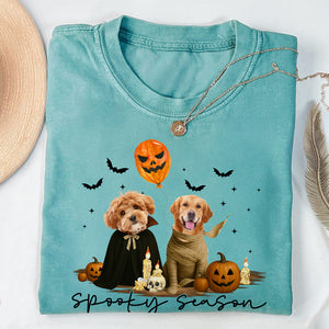 Custom Photo Spoky Season Comfort Shirt For Halloween TH10 896129