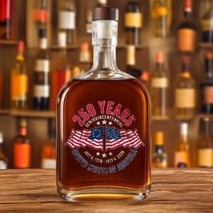American 250 Years Semiquincentennial – Patriotic Gift 2026 Whiskey Bottle LM32 895267