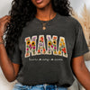 Custom Mama Shirt With Kids Names Faux Embroidery Effect Comfort Shirt HO82 903346