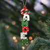 Personalized Name Letter Christmas Wood Ornament Family Gift HA75 897850
