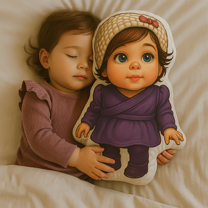 Custom Cartoon Photo Shaped Pillow Gift For Family CH07 895784