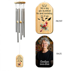 Custom Photo The Wind Reminding Me Of You Memorial Wind Chimes LM32 893213