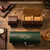 Personalized Leather Watch Case - Graduation Gift for Him, Husband Dad, Men, Boyfriend gift, Groomsmen Gift LM32 899533