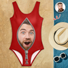 Custom Face Funny Swimsuit Unique Beach Gift for Women LM32 899883