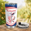 Custom Name Proud American Nurse With US 250 Fat Tumbler HO82 901294