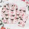 Custom Photo Dog Cat Mom Dad Flannel Pajamas Christmas Gift for Pet Lovers HO82 903448
