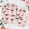 Custom Photo Dog Cat Mom Dad Flannel Pajamas Christmas Gift for Pet Lovers HO82 903448