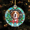 Custom Photo Dog Christmas Acrylic Ornament Gift For Dog Lovers HA75 919168