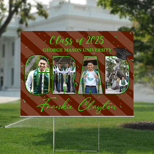 Custom Photo On Graduation Yard Sign TH10 892475