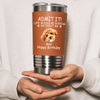Custom Photo Life Would Be Boring Without Me Dog Cat Leather Tumbler HA75 892826