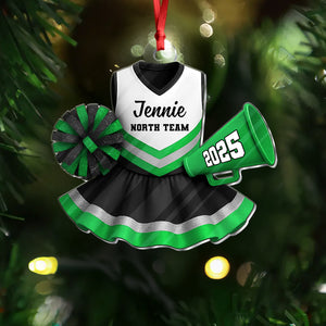 Personalized Cheerleader 2025 Acrylic Ornament Gift Cheer Coach LM32 897393