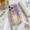 Custom Pet Portrait & Name Watercolor Style Gift For Pet Owners Phone Case TH10 170277
