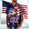 Personalized Name 250 Eagle America Patriotic Hawaii Shirt HA75 921008